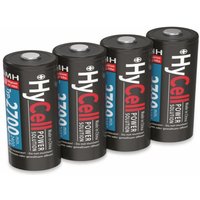 NiMH-Mignon-Akku 2700 mAh, 4 Stück - Hycell von HYCELL