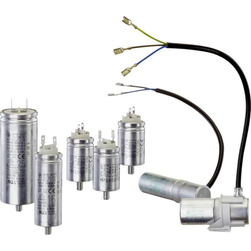 HYDRA Kondensator Motor MKP 4µF 4uF 30x48, MKP_285_MSB 30x48, 1 Stück (ØxL), 30mm x 48mm, MKP_285_MSB von Hydra