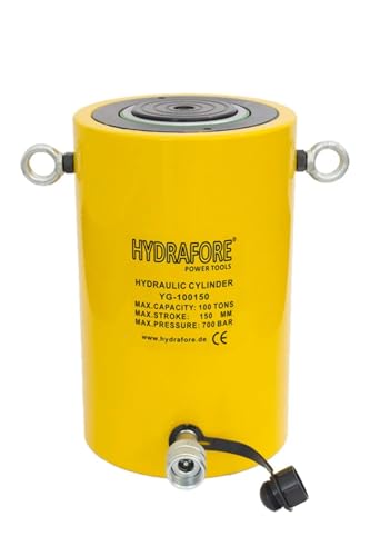 Einzelwirkender Hydraulikzylinder (100 Ton, 150 mm) (YG-100150) von HYDRAFORE