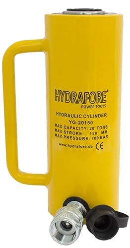 Einzelwirkender Hydraulikzylinder (20 Ton, 150 mm) (YG-20150) von HYDRAFORE