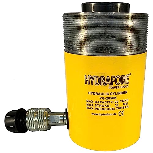 Hohlzylinder mit Kragengewinde (20 Ton, 50 mm) (YG-2050KCT) von HYDRAFORE