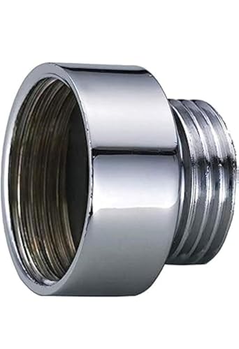 1/2 ”weibliches x 3/8” männliches BSP -Chrom -Rohrrohranschluss, Duschschlauchmischventil, Adapter, Reduzierung von HYDROBIL