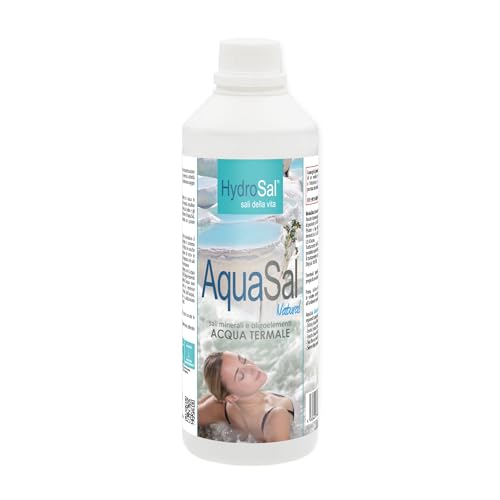 Aquasal – Mischung hoher Konzentration von Salzen von Magnesium, Kalium und Jod Hohe Biologische Aktivität für Spa Whirlpools und Pools – Aqua Sal 1lt. Natural – Sofortiger Versand Aquasal – Mischung hoher Konzentration von Salzen von Magnesium, Kalium und Jod Hohe Biologische Aktivität für Spa Whirlpools und Pools – Aqua Sal 1lt. Natural – Sofortiger Versand von HYDROSAL