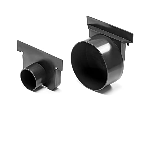 HYDROTEC SELFline Stirnwand-Set Entwässerungsrinnen Ablaufstutzen 50/110 mm 2tlg HYDROTEC SELFline Stirnwand-Set Entwässerungsrinnen Ablaufstutzen 50/110 mm 2tlg von HYDROTEC
