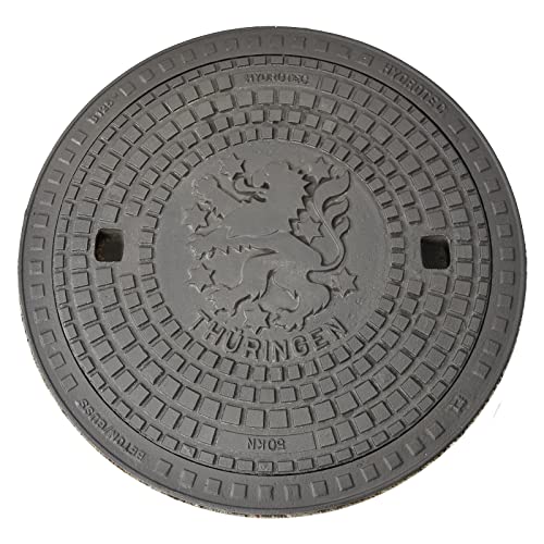 HYDROTEC Schachtabdeckung Länderwappen 50kN (Thüringen) von HYDROTEC
