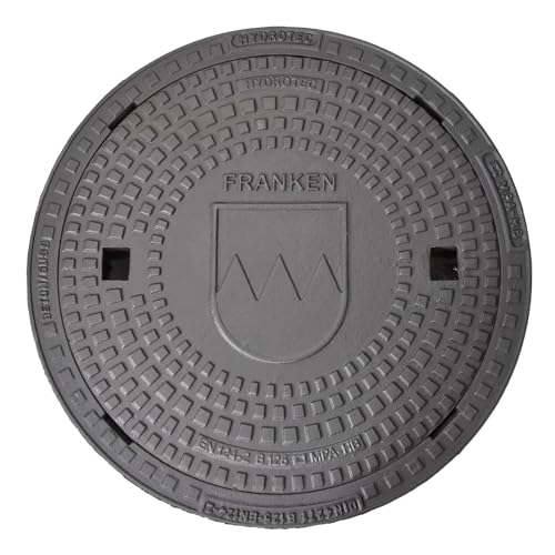 HYDROTEC Schachtabdeckung Länderwappen B125 ("Franken") von HYDROTEC
