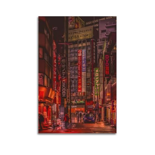 HYEDHGD Neo Tokyo Poster, Vintage-Kunst, Raumdekoration, ästhetisch für Schlafzimmer, Wohnzimmer, Wände, ästhetisches Poster, 30 x 45 cm, ungerahmter Stil HYEDHGD Neo Tokyo Poster, Vintage-Kunst, Raumdekoration, ästhetisch für Schlafzimmer, Wohnzimmer, Wände, ästhetisches Poster, 30 x 45 cm, ungerahmter Stil von HYEDHGD