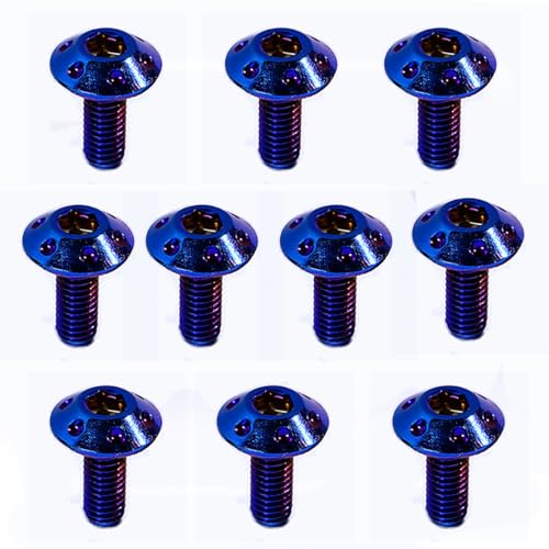 8 mm Motorrad-Befestigungsschrauben-Set, M8 Edelstahl-Sechskantschrauben für Rahmen-Kits, Bremsscheibe, Rotor, Fußrasten, Hinterradsatz 8 mm Motorrad-Befestigungsschrauben-Set, M8 Edelstahl-Sechskantschrauben für Rahmen-Kits, Bremsscheibe, Rotor, Fußrasten, Hinterradsatz von HYEPIVOT