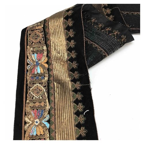 HYFEUOKF Gurtband 2 Meter 13 cm Goldfaden Pailletten Gurtband Bänder Kleidung Dekorative bestickte Spitzenbesätze DIY Nähzubehör Fur Taschen HYFEUOKF Gurtband 2 Meter 13 cm Goldfaden Pailletten Gurtband Bänder Kleidung Dekorative bestickte Spitzenbesätze DIY Nähzubehör Fur Taschen von HYFEUOKF