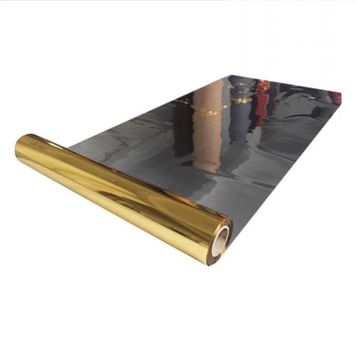 HYFEUOKF Hochzeitsteppich Spiegelteppich-Gangläufer mit Gold und Silber for Hochzeitsbevorzugungen Partydekoration FüR Hochzeits(Gold,10M_1.5M) von HYFEUOKF