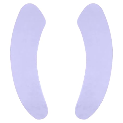 HYFEUOKF Toilettensitz-Kissen Toilettenpolster, Selbstklebender Toilettensitzbezug, Fester Bezug, Abnehmbarer Sitzbezug, Badezimmerdekoration Für die meisten Toiletten(Purple) von HYFEUOKF