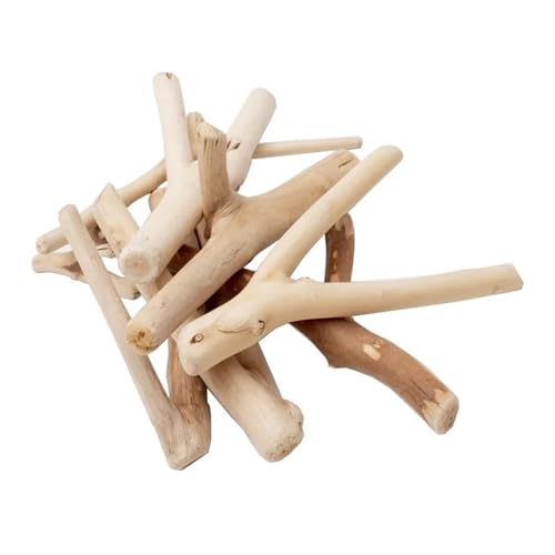 HolzstäBchen 250g/125g/60g Treibholz DIY Materialien Holz Retro Handwerk for Aquarium Fur Basteln(60g,5-8cm styleA) von HYFEUOKF