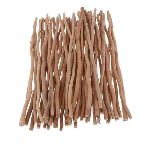 HolzstäBchen 50Set Holz Zweig Sticks Viele Treibholz Geformt Hause Holzbearbeitung Fur Basteln von HYFEUOKF