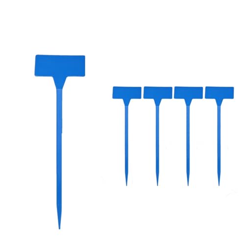 Pflanzenetiketten 20/30 STÜCKE 31x9x4,5 cm Kunststoff Pflanzenetiketten Wasserdicht Gartenschilder Langlebig Kindergartenstecker Blumen Marker Kräuter Schild Fur Outdoor Pflanzen(C-Blue,30pcs) von HYFEUOKF