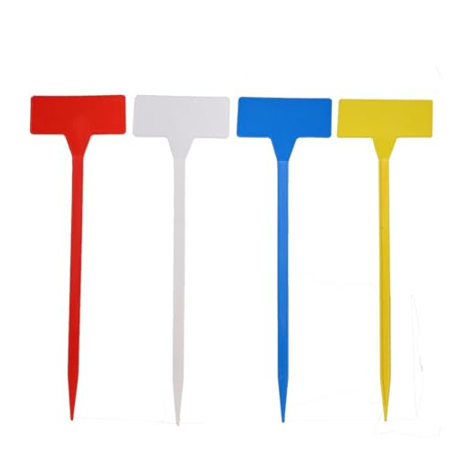 Pflanzenetiketten 20/30 STÜCKE 31x9x4,5 cm Kunststoff Pflanzenetiketten Wasserdicht Gartenschilder Langlebig Kindergartenstecker Blumen Marker Kräuter Schild Fur Outdoor Pflanzen(E-Mixed,30pcs) von HYFEUOKF