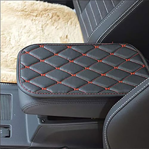 HYFQCD Auto-Armlehnenbox-Polster, kompatibel für Jeep Compass Commander, erhöhte Armlehnenbox-Abdeckung, Armlehnenpolster, Armpolster, zentrales Handpolster,Black-Red line HYFQCD Auto-Armlehnenbox-Polster, kompatibel für Jeep Compass Commander, erhöhte Armlehnenbox-Abdeckung, Armlehnenpolster, Armpolster, zentrales Handpolster,Black-Red line von HYFQCD