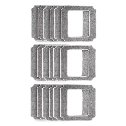 Cleaning Mops for ABIR WD8 Window Cleaner Roboter, Reusable Washable Rags for Washing Windows Glass Spare Parts,6/12/18 pcs cloth(18pcs) von HYGAWQXXC
