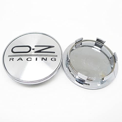 HYGGLY 4 Stück Nabendeckel Radnabenkappen, für OZ Racing 69mm Felgendeckel Felgenkappen Radnabenabdeckung Wasserdicht Staubdicht Schmücken Zubehör,C von HYGGLY