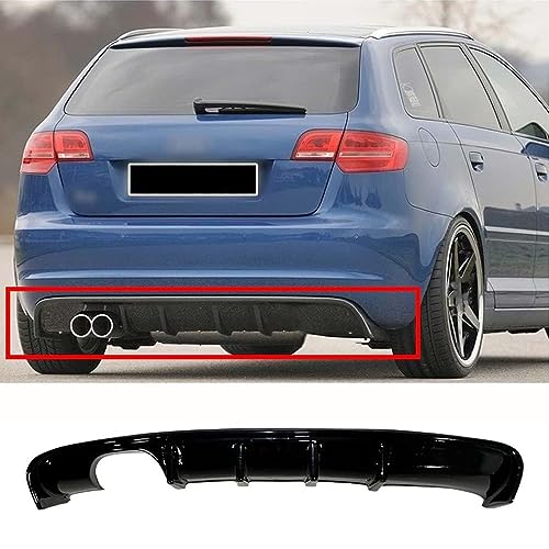 HYGGLY Auto Heckstoßstange Diffusor Lippe, für Audi A3 8P 4 Portes 2008-2012 Heckstoßstangen-Diffusorlippe Auto Splitter Spoiler Stoßstange Schützen Abdeckung Zubehör HYGGLY Auto Heckstoßstange Diffusor Lippe, für Audi A3 8P 4 Portes 2008-2012 Heckstoßstangen-Diffusorlippe Auto Splitter Spoiler Stoßstange Schützen Abdeckung Zubehör von HYGGLY