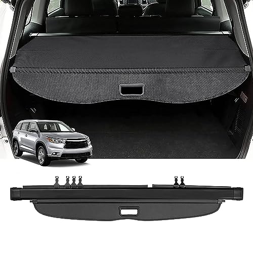HYGGLY Auto Laderaumabdeckung Kofferraumabdeckung Rollo für KIA Sportage 2005-2010, Auto Ausziehbar Kofferraum Schutz Abdeckung Ablagen Cargo Cover Rollo Innere Zubehör von HYGGLY