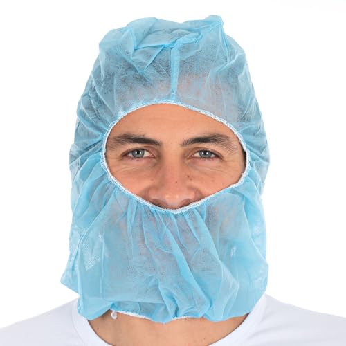 HYGONORM Astrohauben Balaclava Eco | PP, weiß, universal, 1000 Stück universal blau von HYGONORM