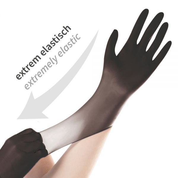 Hygostar Nitrilhandschuhe Safe Super Stretch - Größe 10/XL - 100 Stück von Hygostar