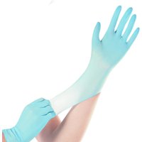 HYGOSTAR Einmalhandschuhe SAFE SUPER STRETCH XL blau von HYGOSTAR