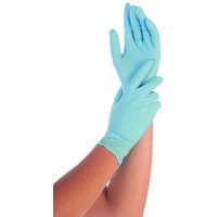 HYGOSTAR Einmalhandschuhe SAFE LIGHT M blau von HYGOSTAR