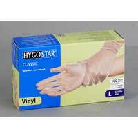 HYGOSTAR Einmalhandschuhe CLASSIC L weiß von HYGOSTAR