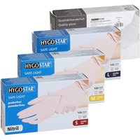 HYGOSTAR Einmalhandschuhe SAFE LIGHT S rosa von HYGOSTAR