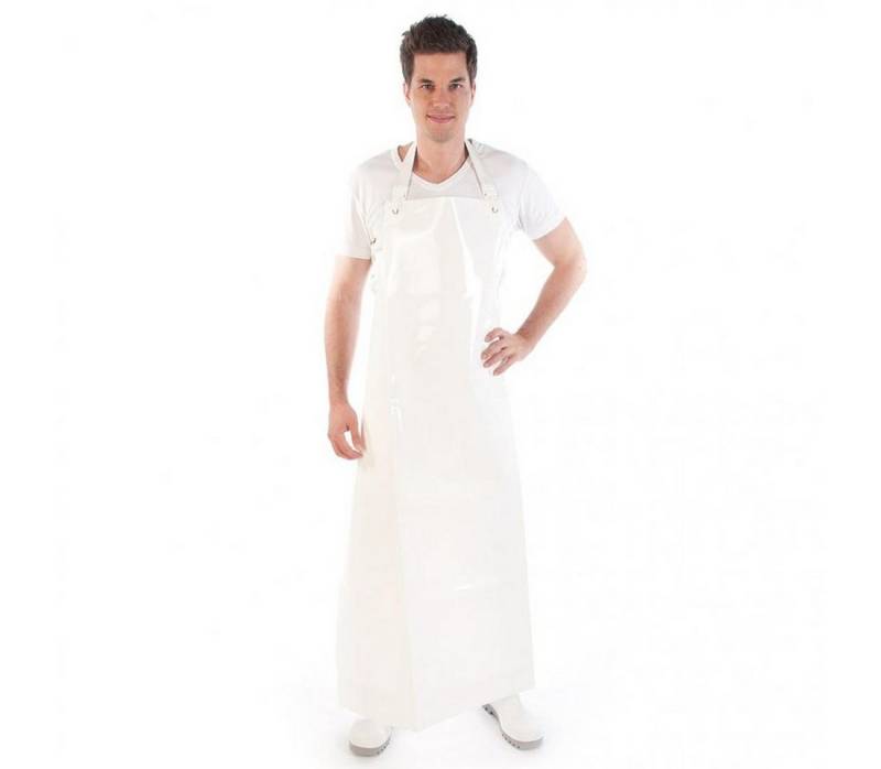 HYGOSTAR Kochschürze Latzschürze 300my PU von HYGOSTAR