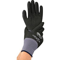 HYGOSTAR unisex Arbeitshandschuhe Ergo Flex 4/4-beschichtet grau Größe 7, 12 Paar von HYGOSTAR