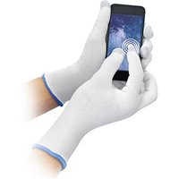 HYGOSTAR unisex Arbeitshandschuhe Ultra Flex Touch weiß Größe 9, 12 Paar von HYGOSTAR