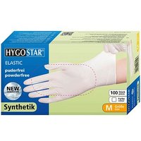 HYGOSTAR unisex Einmalhandschuhe ELASTIC weiß Größe M, 100 St. HYGOSTAR unisex Einmalhandschuhe ELASTIC weiß Größe M, 100 St. von HYGOSTAR