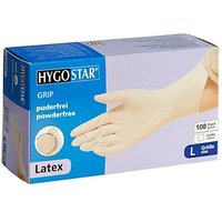 HYGOSTAR unisex Einmalhandschuhe GRIP weiß Größe L, 100 St. HYGOSTAR unisex Einmalhandschuhe GRIP weiß Größe L, 100 St. von HYGOSTAR