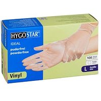 HYGOSTAR unisex Einmalhandschuhe IDEAL transparent Größe L, 100 St. HYGOSTAR unisex Einmalhandschuhe IDEAL transparent Größe L, 100 St. von HYGOSTAR