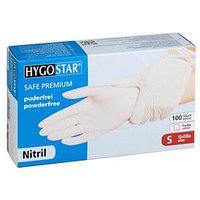 HYGOSTAR unisex Einmalhandschuhe SAFE PREMIUM weiß Größe S, 100 St. HYGOSTAR unisex Einmalhandschuhe SAFE PREMIUM weiß Größe S, 100 St. von HYGOSTAR