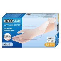 HYGOSTAR unisex Einmalhandschuhe SAFE SUPER STRETCH weiß Größe M, 100 St. HYGOSTAR unisex Einmalhandschuhe SAFE SUPER STRETCH weiß Größe M, 100 St. von HYGOSTAR