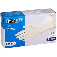 HYGOSTAR unisex Einmalhandschuhe SKIN weiß Größe L, 100 St. HYGOSTAR unisex Einmalhandschuhe SKIN weiß Größe L, 100 St. von HYGOSTAR