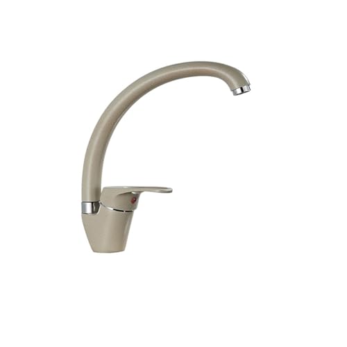 HYHJYMG Schwarze Waschtischarmaturen, Badewannenmischer, Wasserhahn, Badezimmer-Gefäß, Waschbecken, Wassermischer, Warm- und Kaltwasser-Mischbatterie, Roségold (Roségold) von HYHJYMG