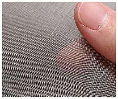 HYHMJ-Fliegengitter 14 Mesh 100 Mesh Edelstahl Filternetz Fenster Woven Meshes Garten Leitplanke Metall Luftziegel, Kann Nach Belieben Geschnitten Werden,100 mesh,1.2x1m HYHMJ-Fliegengitter 14 Mesh 100 Mesh Edelstahl Filternetz Fenster Woven Meshes Garten Leitplanke Metall Luftziegel, Kann Nach Belieben Geschnitten Werden,100 mesh,1.2x1m von HYHMJ