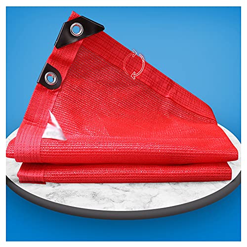 HYHMJ-Schattiernetz Datenschutzbildschirm UV Sonnenschutz Netz Hydrophobizität Polyethylen Mit Hoher Dichte Schattennetz, Für Draussen Terrasse Mit Kupfertülle Das Sonnensegel,Rot,1.7x2m HYHMJ-Schattiernetz Datenschutzbildschirm UV Sonnenschutz Netz Hydrophobizität Polyethylen Mit Hoher Dichte Schattennetz, Für Draussen Terrasse Mit Kupfertülle Das Sonnensegel,Rot,1.7x2m von HYHMJ
