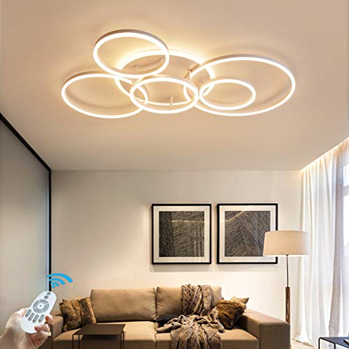Design LED Decken Lampe Beleuchtung Wohn Zimmer Büro Bad Flur Küche Leuchte weiß 