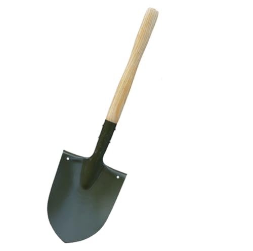 Schneeschaufel Schneeschieber Schneeschaufel Mit Holzgriff Eignet Sich for Schneeräumen Von Einfahrten Und Gehwegen Schneeschaufeln für Gehweg(with Hole) von HYKJCSS