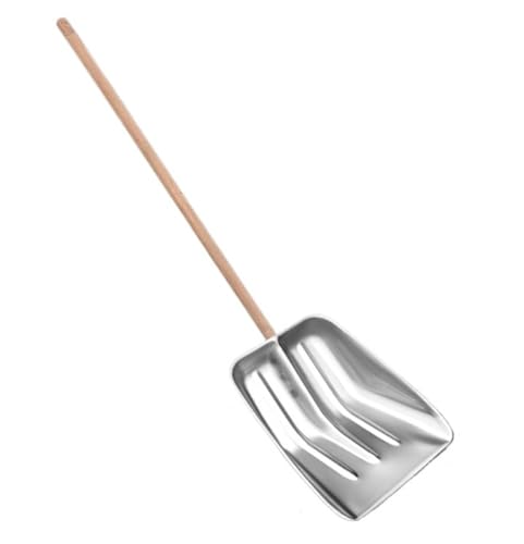 Schneeschaufel Schneeschieber Schneeschaufel Mit Holzgriff Und Edelstahlkopf for Schneeräumen Auf Einfahrten Und Gehwegen Schneeschaufeln für Gehweg Schneeschaufel Schneeschieber Schneeschaufel Mit Holzgriff Und Edelstahlkopf for Schneeräumen Auf Einfahrten Und Gehwegen Schneeschaufeln für Gehweg von HYKJCSS