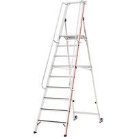 HYMER Plattformleiter, R13-Beschichtung, mit Eimerhaken, Standhöhe 2,11 m HYMER Plattformleiter, R13-Beschichtung, mit Eimerhaken, Standhöhe 2,11 m von HYMER