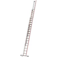 HYMER Seilzugleiter, zum Anlegen, 3-teilig, Gesamtlänge 11,14 m von HYMER