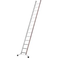 HYMER Stufenanlegeleiter, R13-Beschichtung, Standhöhe 2,56 m, 14 Sprossen HYMER Stufenanlegeleiter, R13-Beschichtung, Standhöhe 2,56 m, 14 Sprossen von HYMER