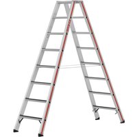 HYMER Stufenstehleiter, R13-Beschichtung, 2-seitig begehbar, Standhöhe 1,38 m HYMER Stufenstehleiter, R13-Beschichtung, 2-seitig begehbar, Standhöhe 1,38 m von HYMER