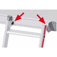 Hymer Aufhängungsset für Leitern mit Einhängehaken von 30-100mm Durchmesser von HYMER